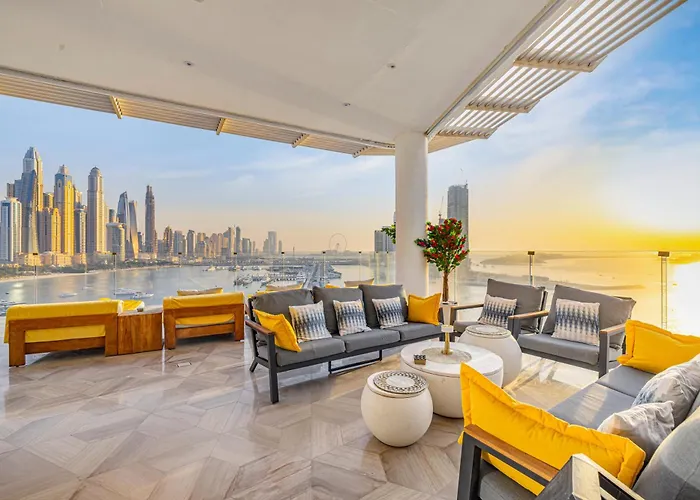 Five Palm Jumeirah 2Br Luxury Penthouse , Full Marina See View With Private Pool