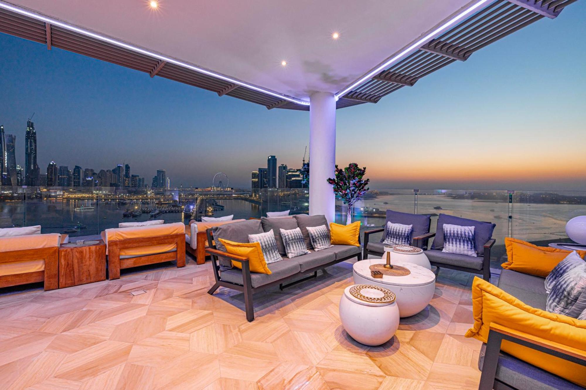 Five Palm Jumeirah 2br Luxury Penthouse , Full Marina View With Private Pool Апартаменти Дубай