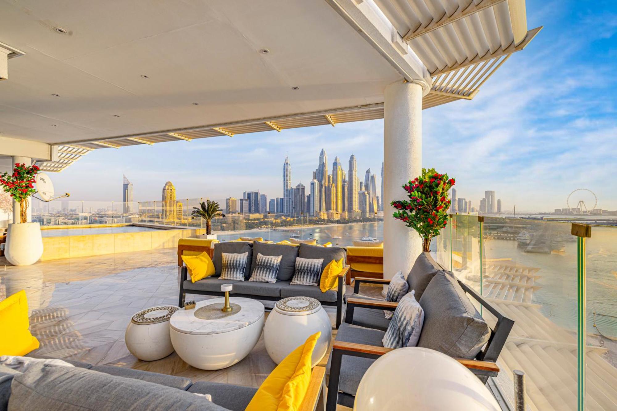 Five Palm Jumeirah 2br Luxury Penthouse , Full Marina View With Private Pool Апартаменти