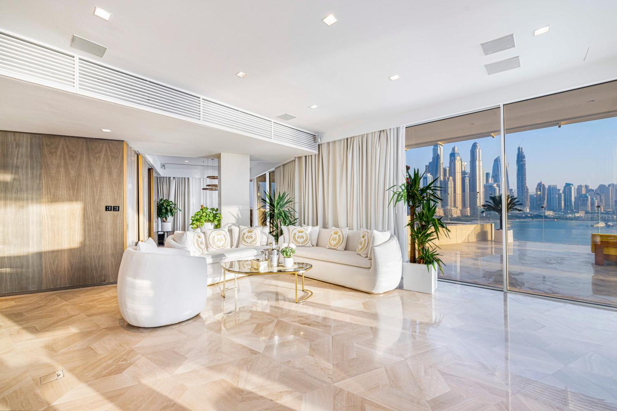 Five Palm Jumeirah 2br Luxury Penthouse , Full Marina View With Private Pool Апартаменти *