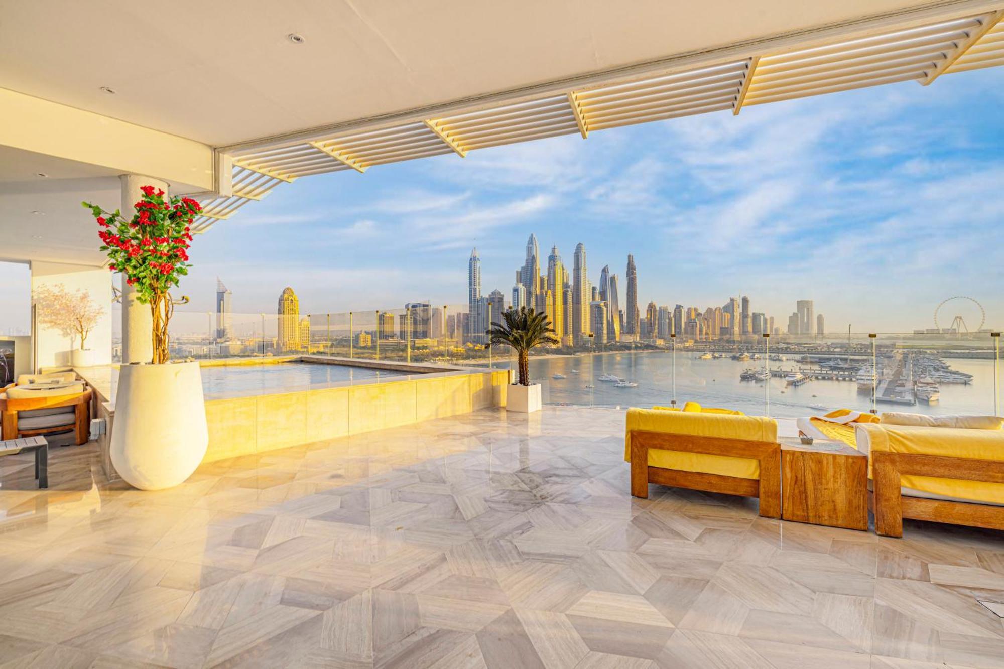 Five Palm Jumeirah 2br Luxury Penthouse , Full Marina View With Private Pool * Дубай